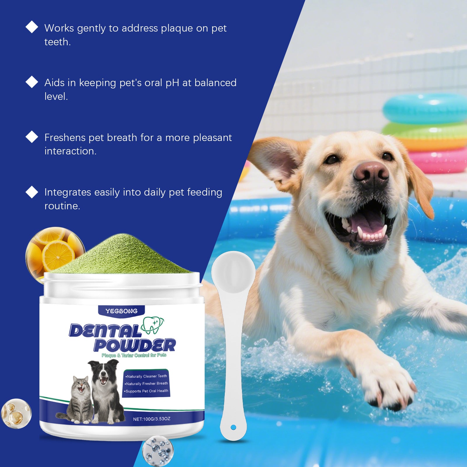 Pet Tooth Cleaning Powder