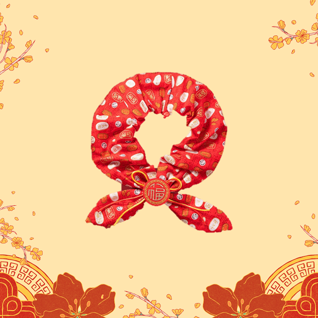 CNY 2024 Pet Scarf