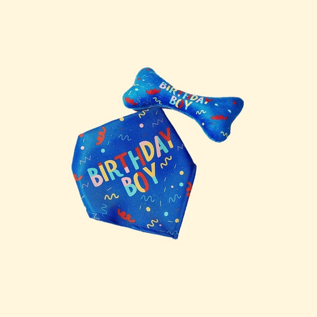 Birthday Bandana Set